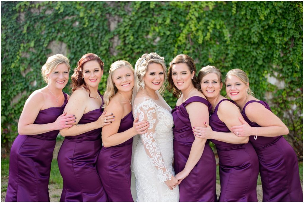 Des Moines Iowa Wedding -- Annaberry Images -- Bridal Hair Inspiration -- October Wedding