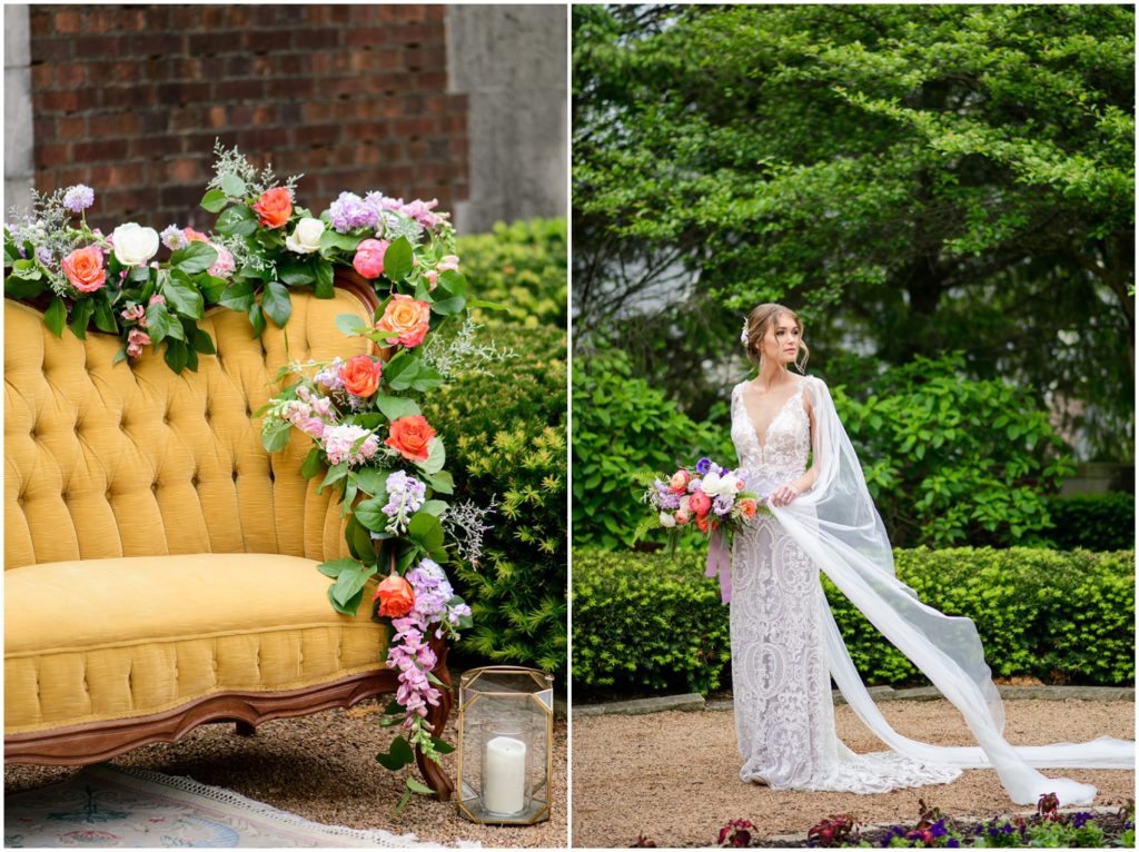 Pressed Floral Shoot | Rollins Mansion | Des Moines, Iowa Wedding